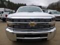 Summit White - Silverado 3500HD WT Regular Cab Stake Truck Photo No. 3