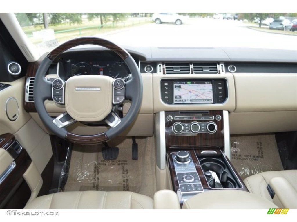 2014 Land Rover Range Rover HSE Almond/Espresso Dashboard Photo #99841639