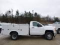 2015 Summit White Chevrolet Silverado 3500HD WT Regular Cab 4x4 Utility  photo #1