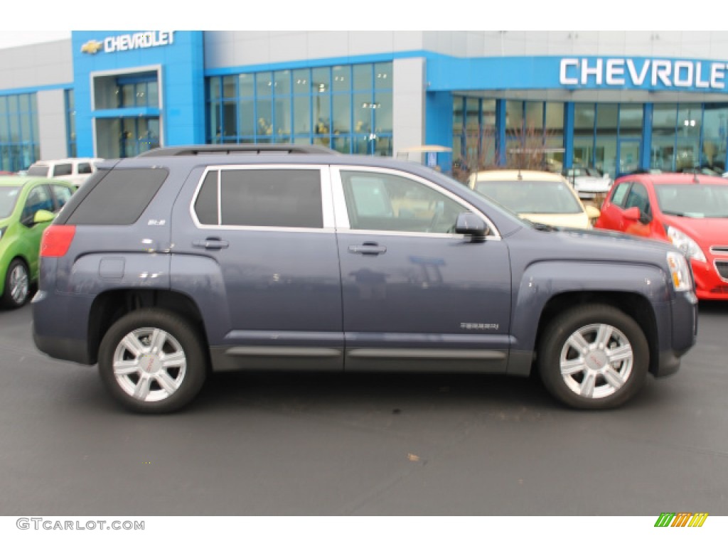 2014 Terrain SLE - Atlantis Blue Metallic / Light Titanium photo #1