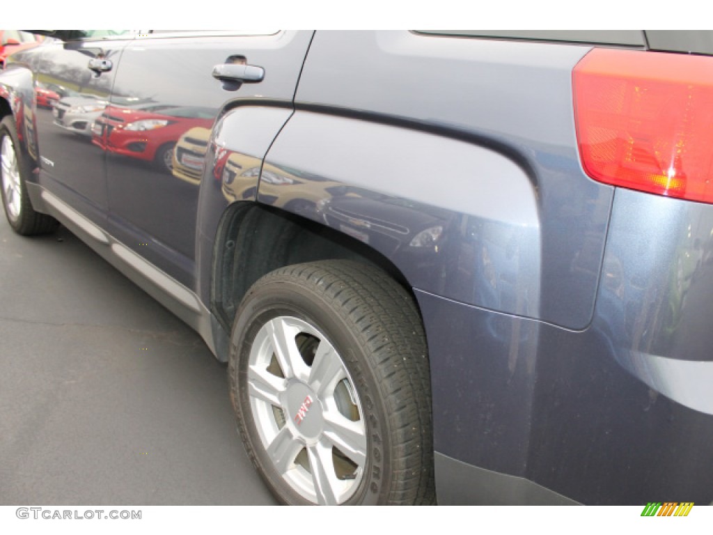 Atlantis Blue Metallic 2014 GMC Terrain SLE Exterior Photo #99843291