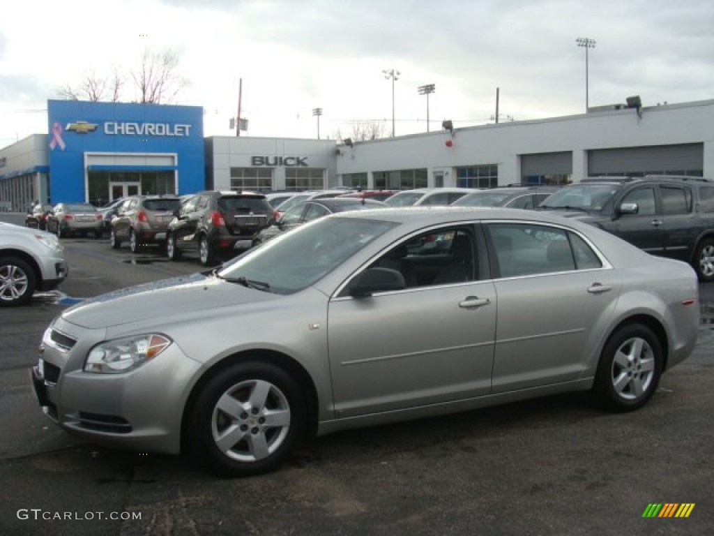 Silverstone Metallic Chevrolet Malibu