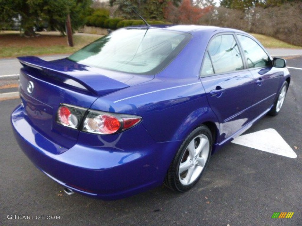 2006 MAZDA6 i Sport Sedan - Lapis Blue Metallic / Black photo #3