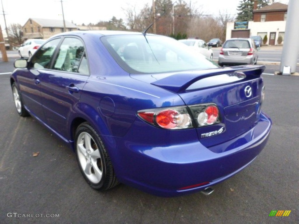 2006 MAZDA6 i Sport Sedan - Lapis Blue Metallic / Black photo #5