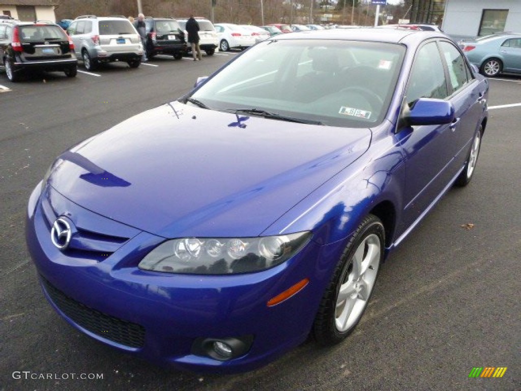 Lapis Blue Metallic 2006 Mazda MAZDA6 i Sport Sedan Exterior Photo #99845247