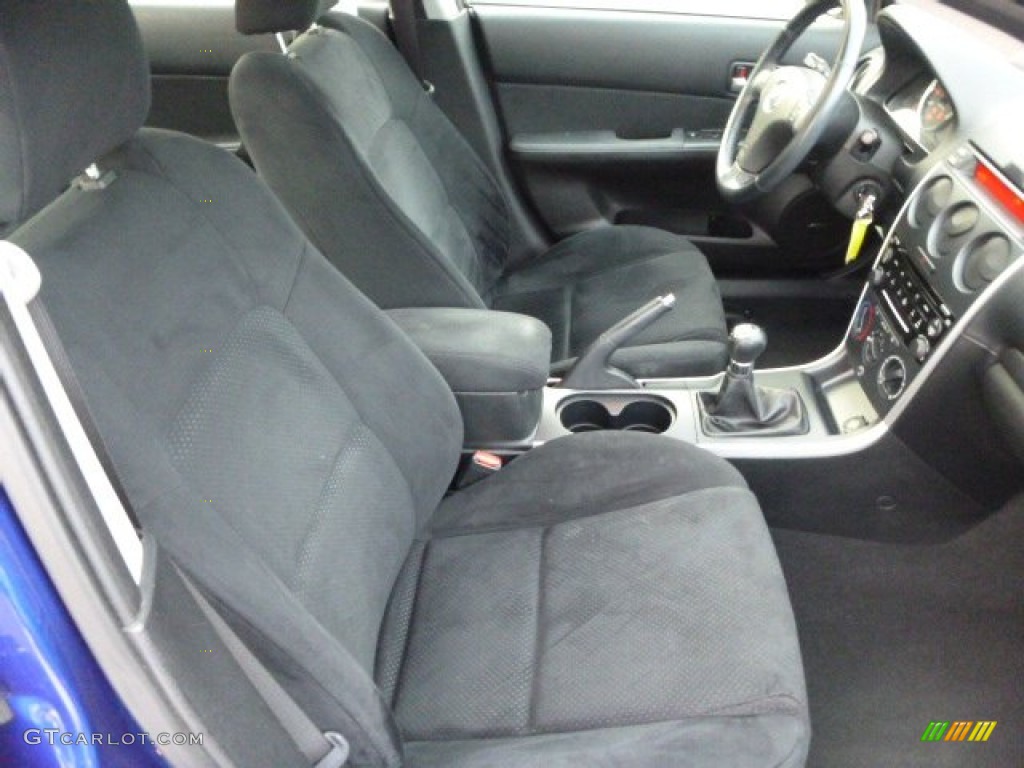 2006 MAZDA6 i Sport Sedan - Lapis Blue Metallic / Black photo #10