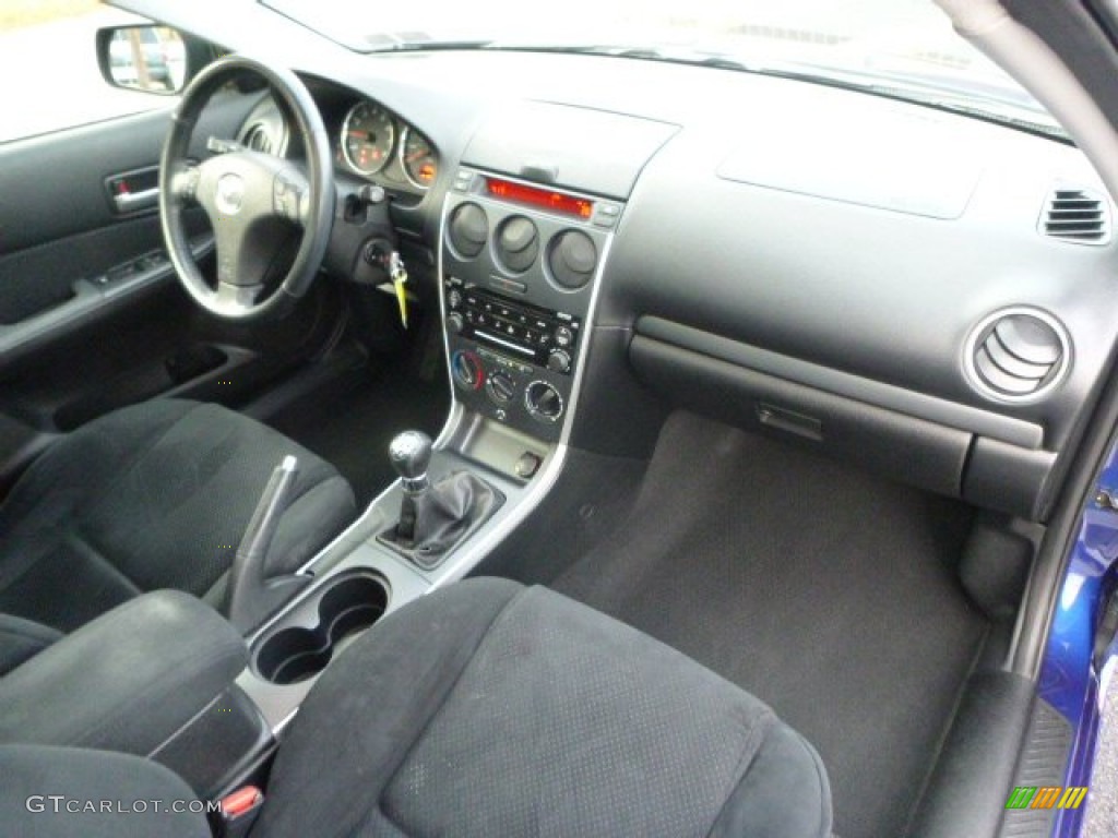 2006 MAZDA6 i Sport Sedan - Lapis Blue Metallic / Black photo #11
