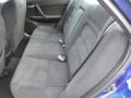 2006 Mazda MAZDA6 Black Interior Rear Seat Photo