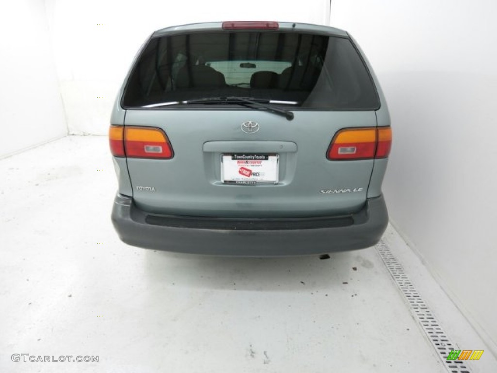 1998 Sienna LE - Dark Green Metallic / Gray photo #13