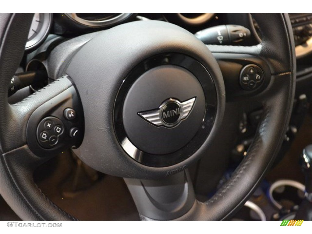 2014 Cooper Convertible - Ice Blue / Carbon Black photo #23