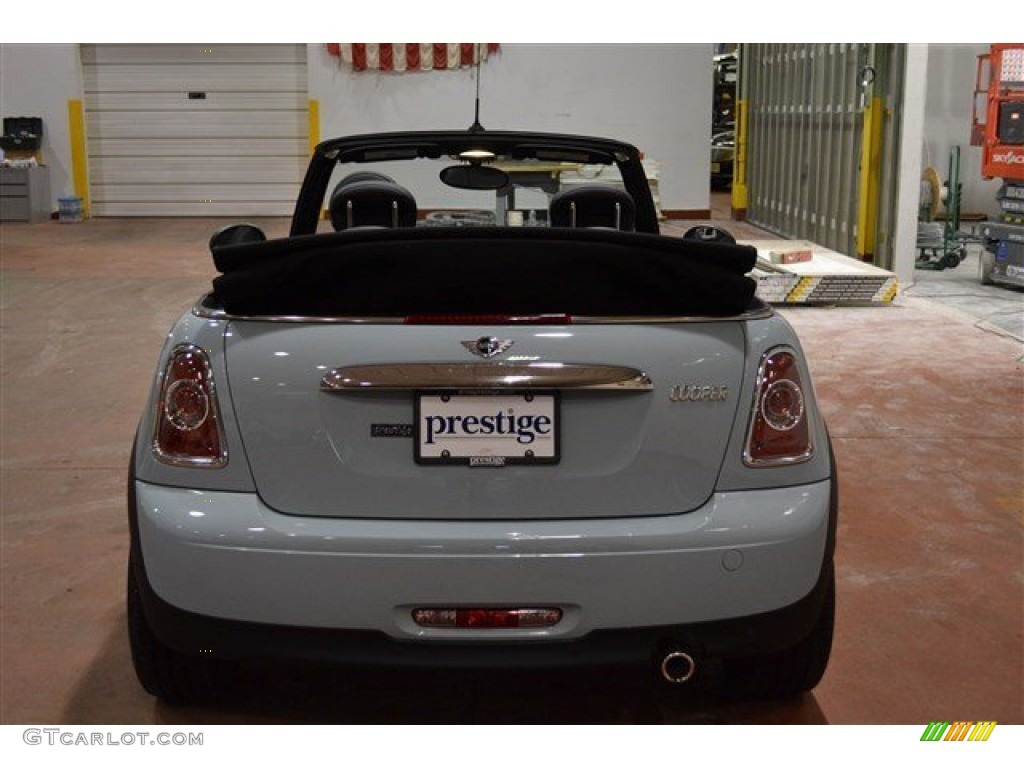 2014 Cooper Convertible - Ice Blue / Carbon Black photo #26