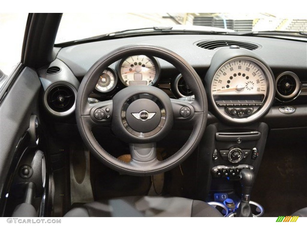 2014 Cooper Convertible - Ice Blue / Carbon Black photo #30