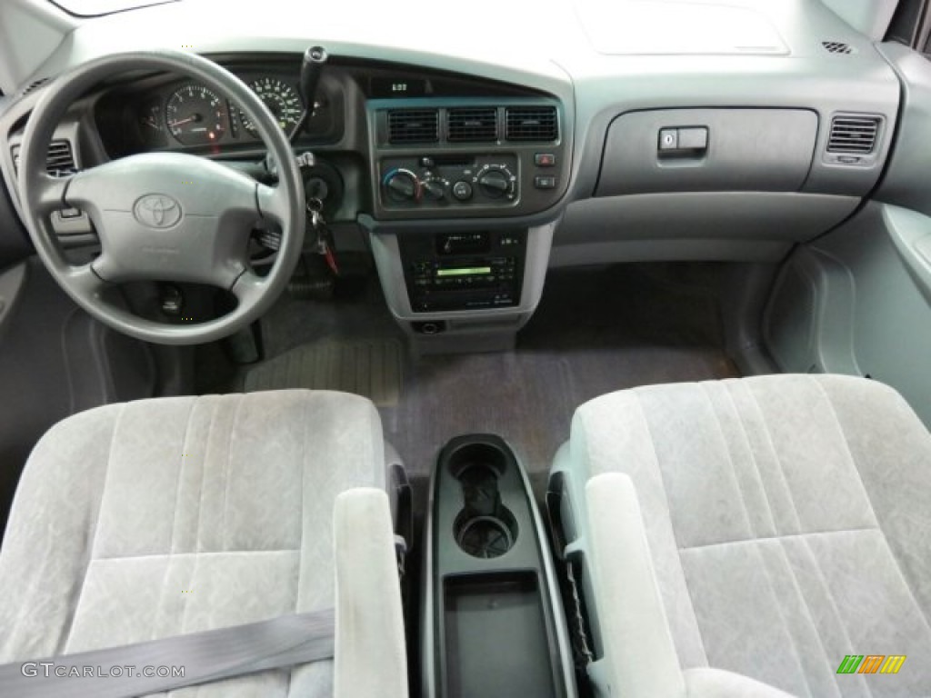 1998 Sienna LE - Dark Green Metallic / Gray photo #26