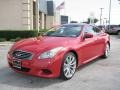 2008 Vibrant Red Infiniti G 37 S Sport Coupe  photo #3