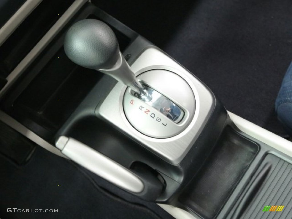 2007 Civic Hybrid Sedan - Alabaster Silver Metallic / Blue photo #35