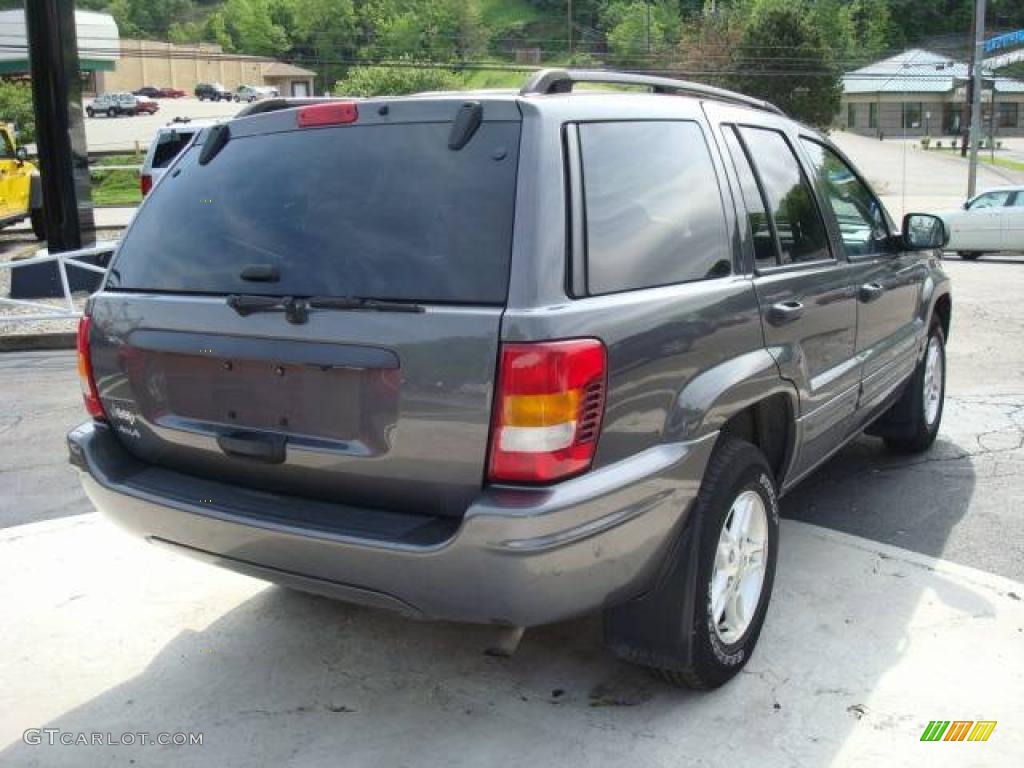 2004 Grand Cherokee Laredo 4x4 - Graphite Metallic / Dark Slate Gray photo #4