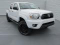 2015 Super White Toyota Tacoma TSS PreRunner Double Cab  photo #1