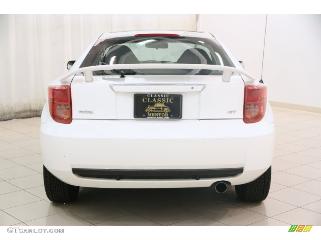 2003 Celica GT - Super White / Black/Silver photo #17