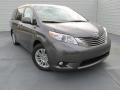 2015 Predawn Gray Mica Toyota Sienna XLE  photo #2