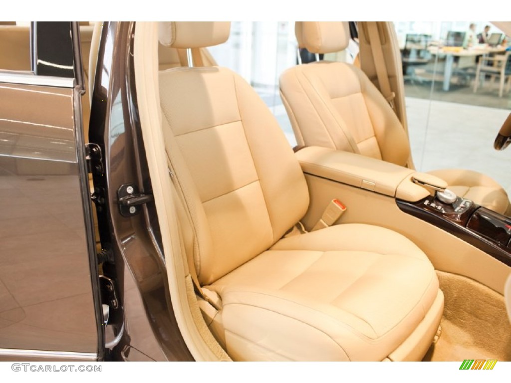 2013 Mercedes-Benz S 550 4Matic Sedan Front Seat Photo #99855729