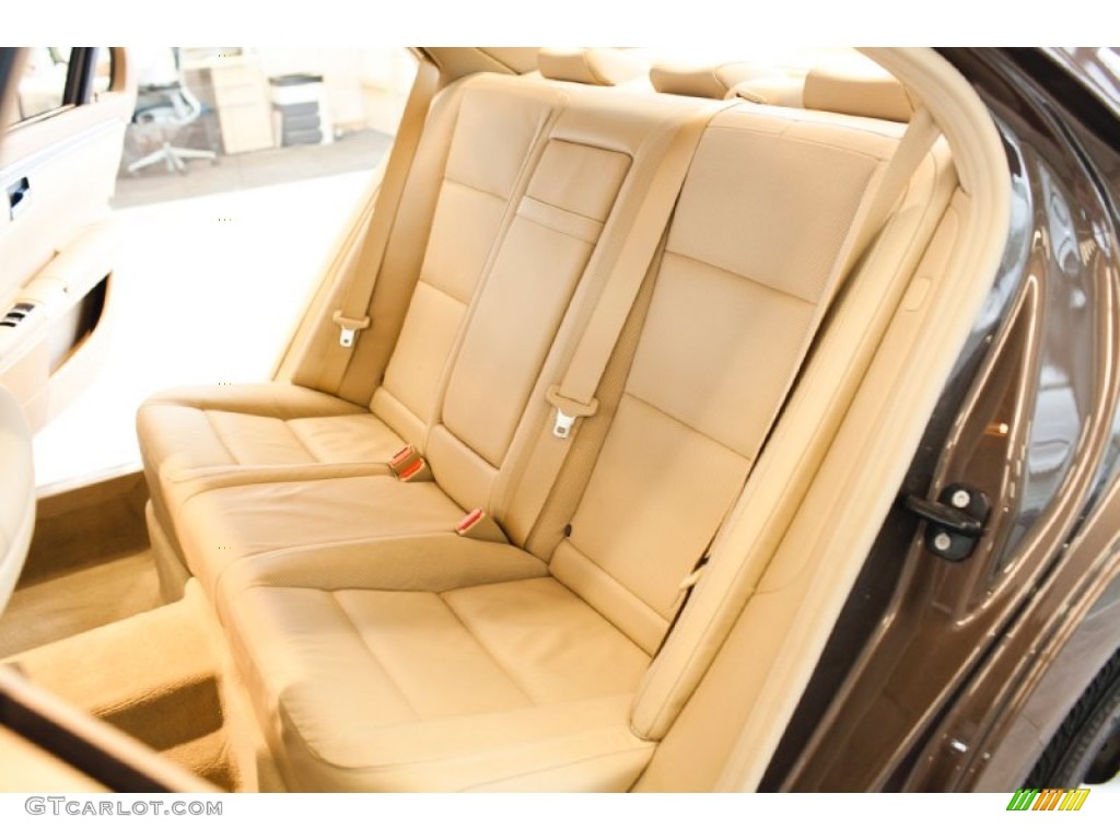 2013 Mercedes-Benz S 550 4Matic Sedan Rear Seat Photo #99855942