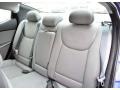 2011 Hyundai Elantra Gray Interior Rear Seat Photo
