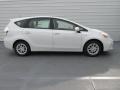 Blizzard White Pearl - Prius v Three Photo No. 3