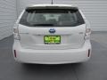 2014 Blizzard White Pearl Toyota Prius v Three  photo #5