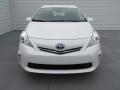 2014 Blizzard White Pearl Toyota Prius v Three  photo #8