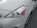 2014 Blizzard White Pearl Toyota Prius v Three  photo #9