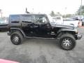 Black 2008 Jeep Wrangler Unlimited Sahara 4x4 Exterior