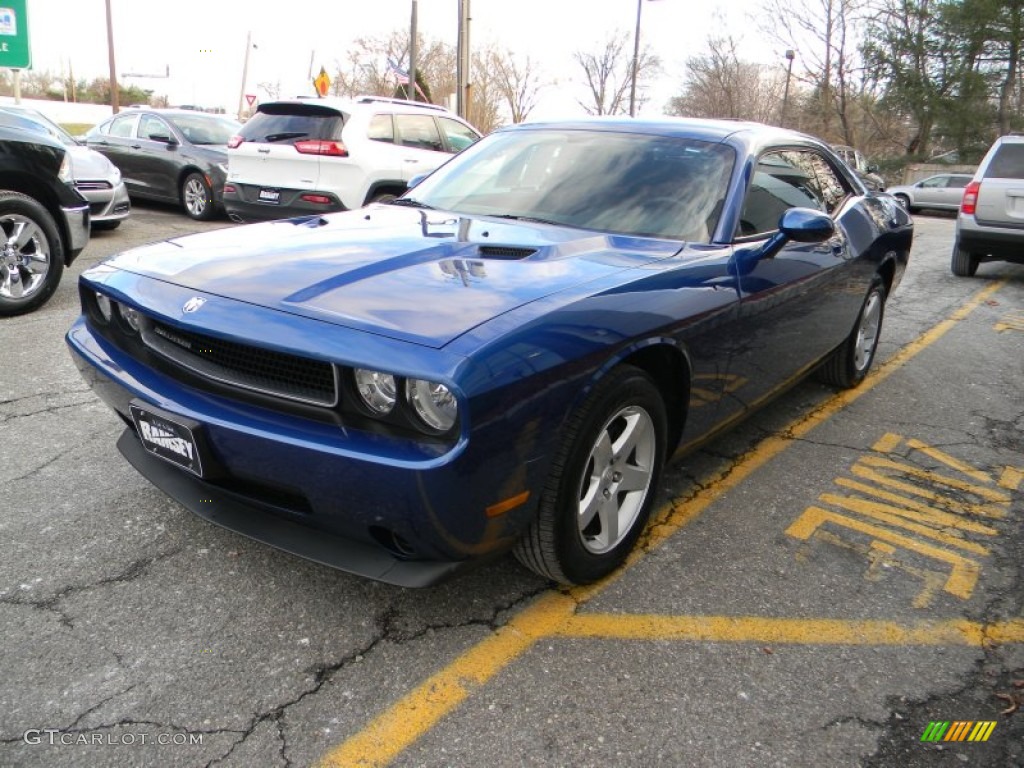 2010 Challenger SE - Deep Water Blue Pearl / Dark Slate Gray photo #1