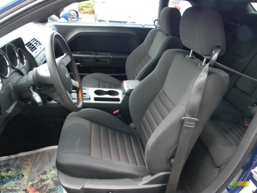 2010 Challenger SE - Deep Water Blue Pearl / Dark Slate Gray photo #13