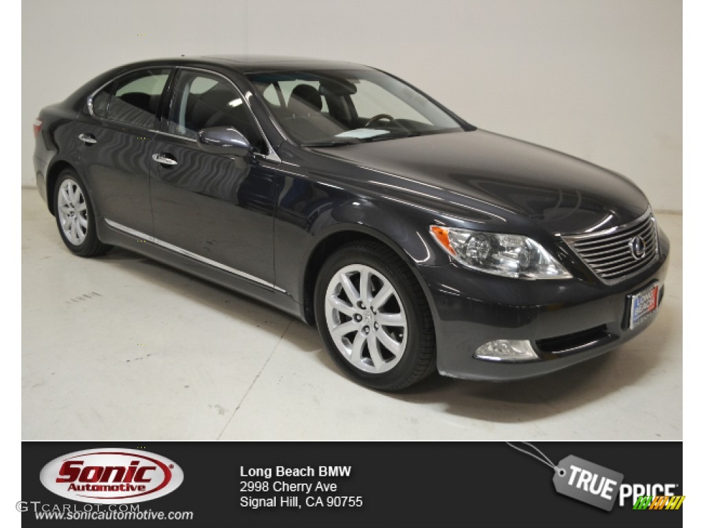 2009 LS 460 - Smokey Granite Gray Mica / Black photo #1