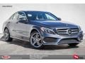 2015 Steel Grey Metallic Mercedes-Benz C 300 4Matic  photo #1