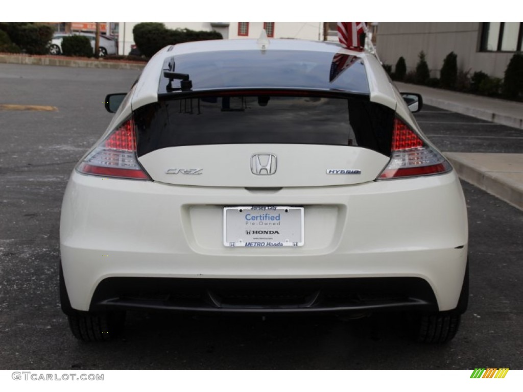 2011 CR-Z EX Sport Hybrid - Premium White Pearl / Gray Fabric photo #6