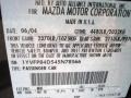 2004 Onyx Black Mazda MAZDA6 s Sedan  photo #17