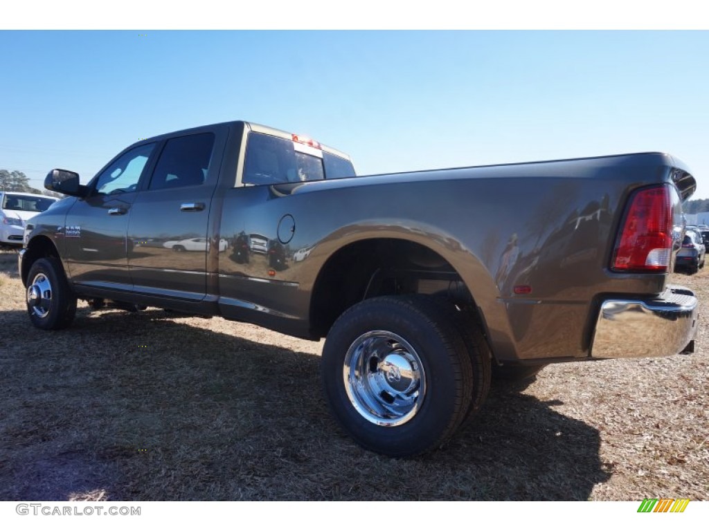 2015 3500 Big Horn Crew Cab 4x4 Dual Rear Wheel - Prairie Pearl / Canyon Brown/Light Frost Beige photo #2