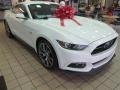 50th Anniversary Wimbledon White 2015 Ford Mustang 50th Anniversary GT Coupe Exterior