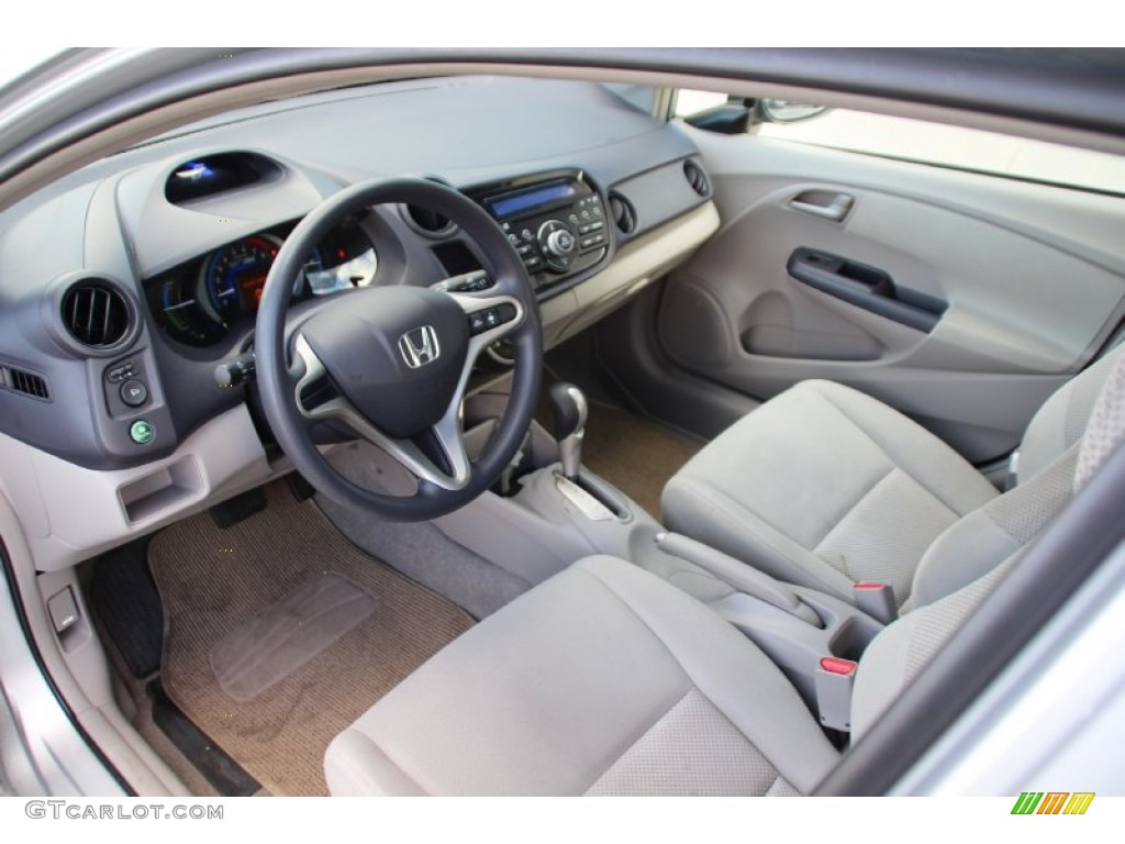 2010 Insight Hybrid LX - Alabaster Silver Metallic / Gray photo #11