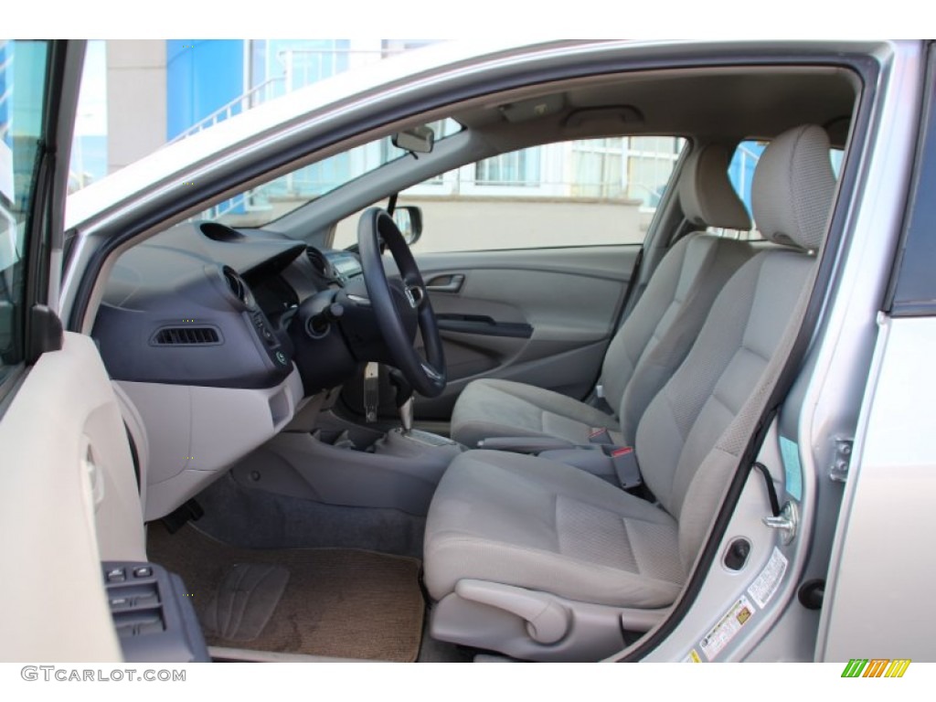 2010 Insight Hybrid LX - Alabaster Silver Metallic / Gray photo #12
