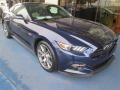 50th Anniversary Kona Blue Metallic 2015 Ford Mustang 50th Anniversary GT Coupe Exterior