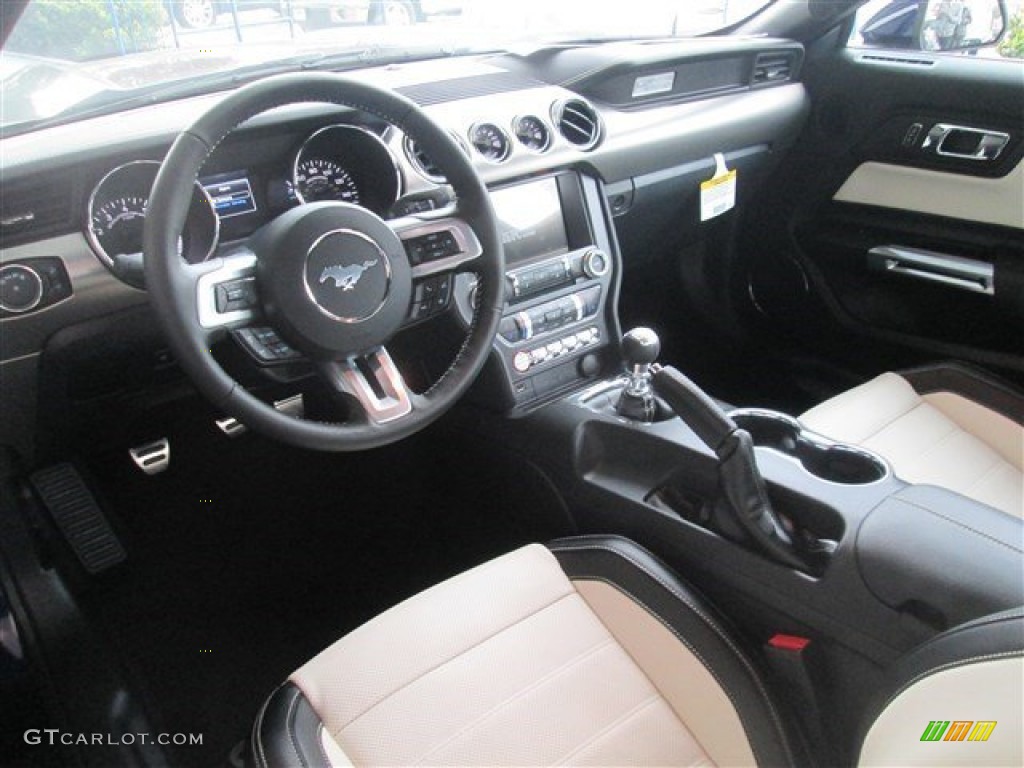 50th Anniversary Cashmere Interior 2015 Ford Mustang 50th Anniversary GT Coupe Photo #99868773
