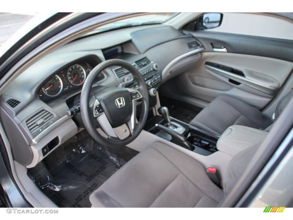 Gray Interior 2008 Honda Accord EX V6 Sedan Photo #99869152