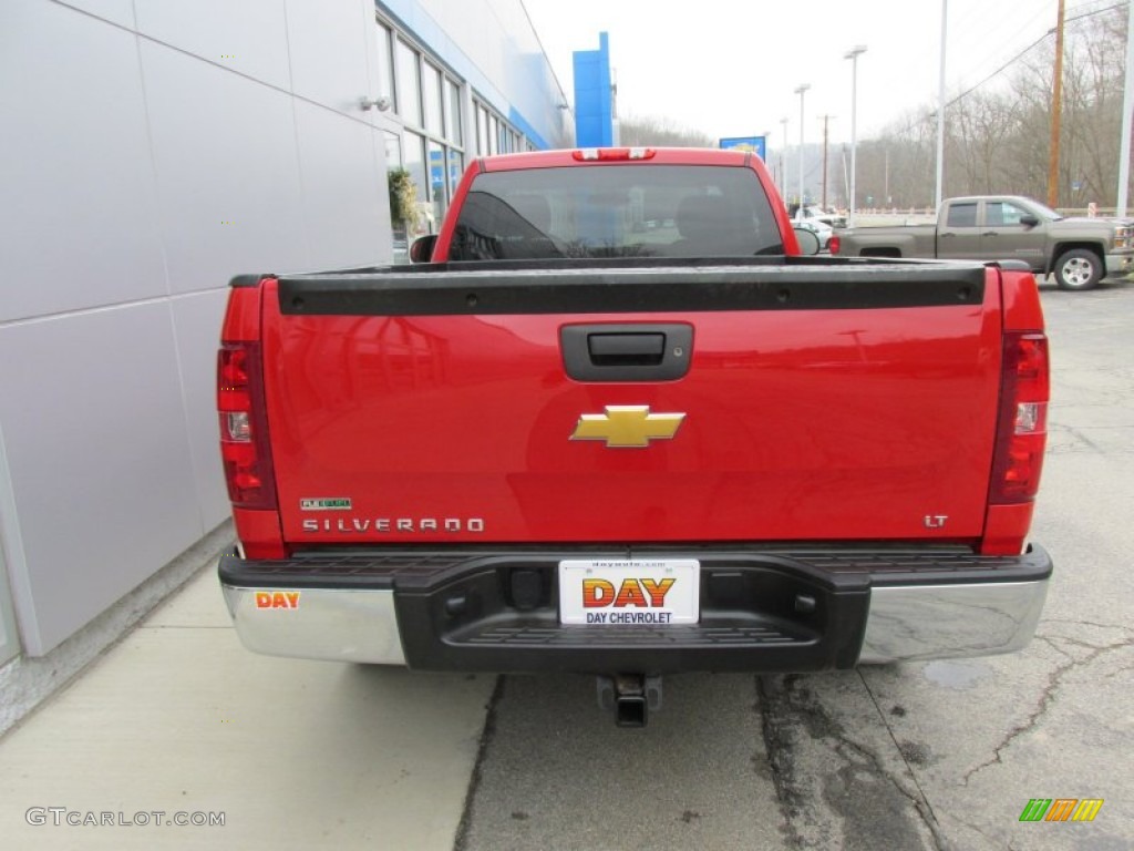 2012 Silverado 1500 LT Regular Cab 4x4 - Victory Red / Ebony photo #6