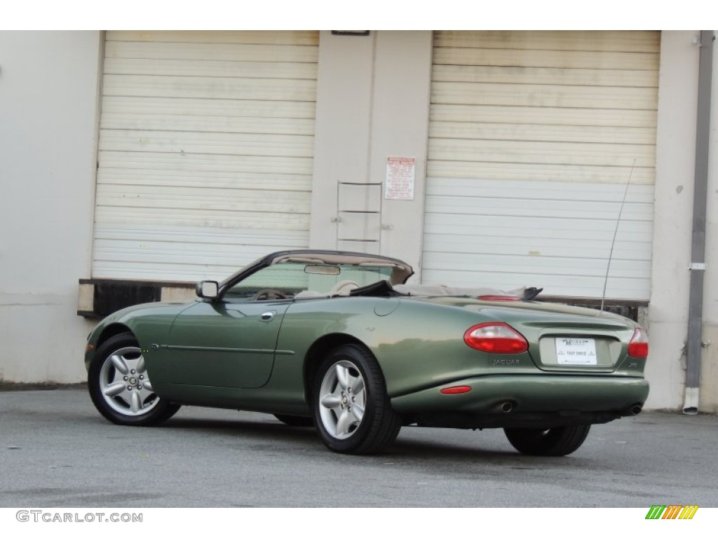 1999 XK XK8 Convertible - Alpine Green / Ivory photo #6