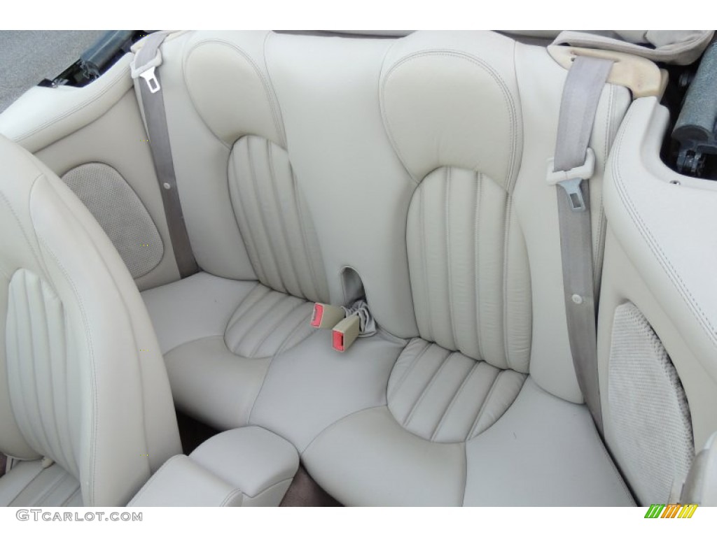 Ivory Interior 1999 Jaguar XK XK8 Convertible Photo #99871722