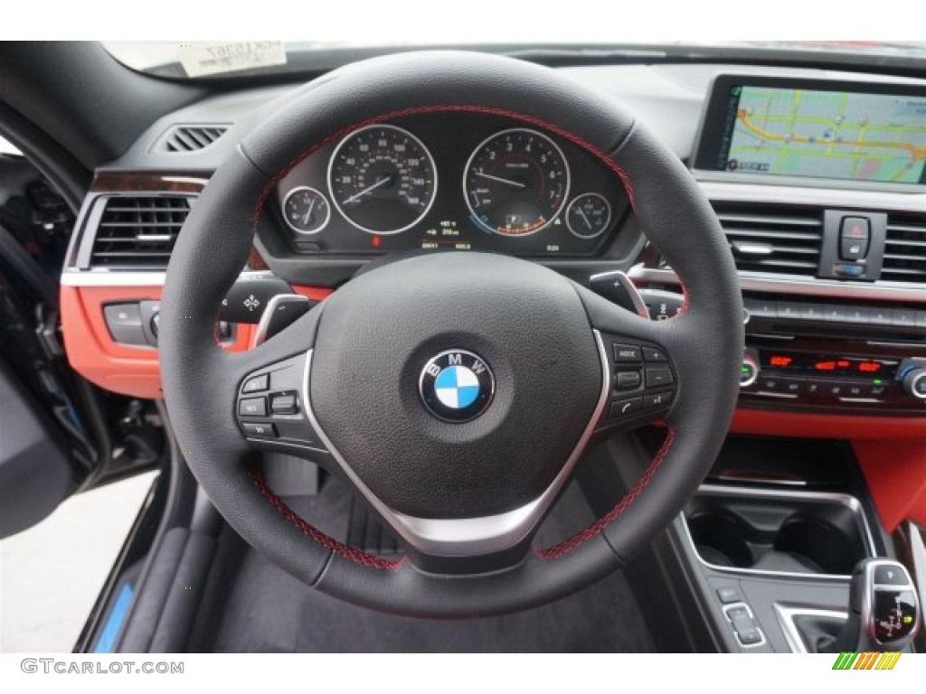 2015 BMW 4 Series 428i Gran Coupe Steering Wheel Photos