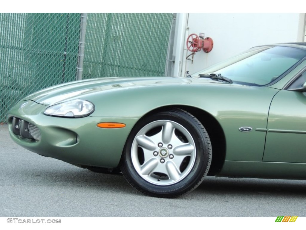 1999 XK XK8 Convertible - Alpine Green / Ivory photo #26