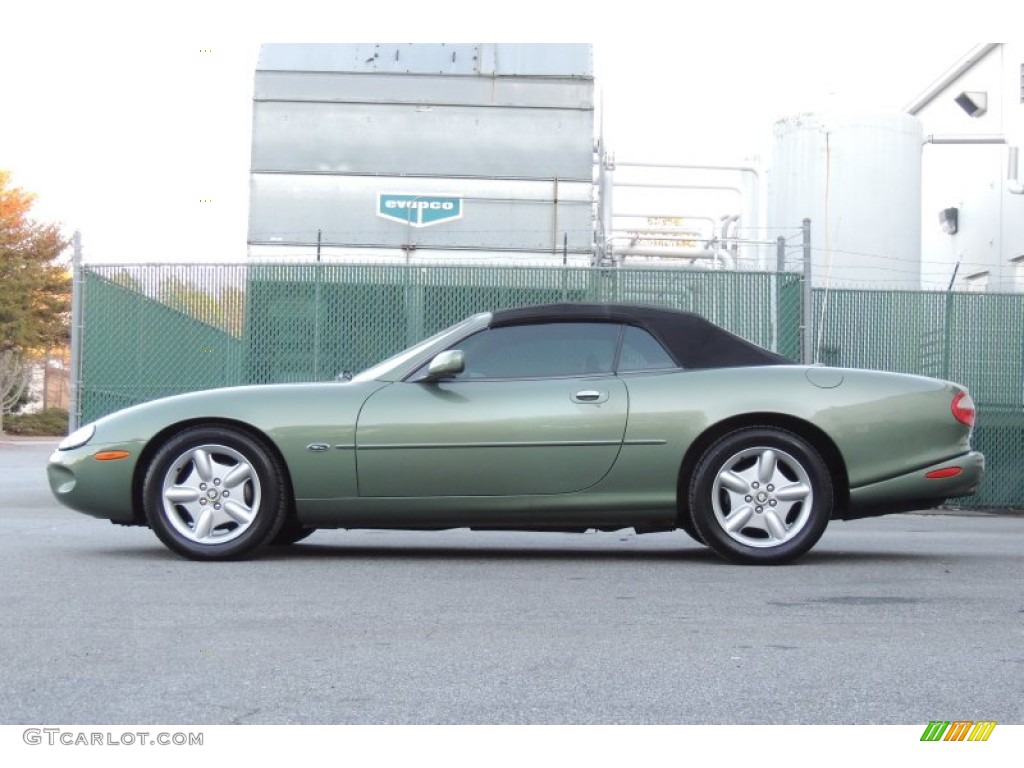 1999 XK XK8 Convertible - Alpine Green / Ivory photo #29